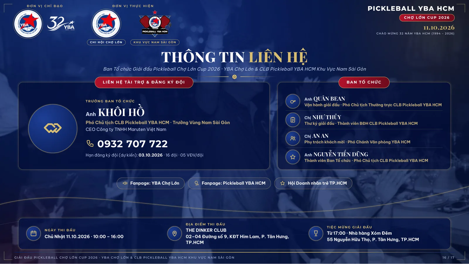 Proposal Chợ Lớn Bulbal Cup 2026 — ảnh 16