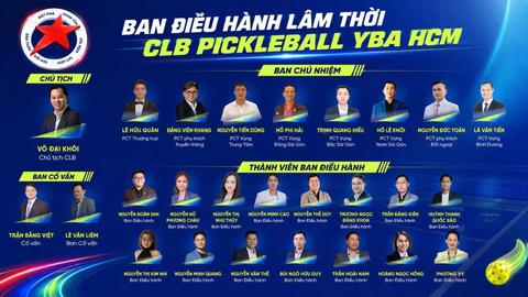 Giải Pickleball YBA HCM – Trung Hậu Cup 2026 — ảnh 3
