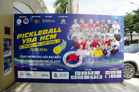 Giải Pickleball YBA HCM – Trung Hậu Cup 2026 — ảnh 5